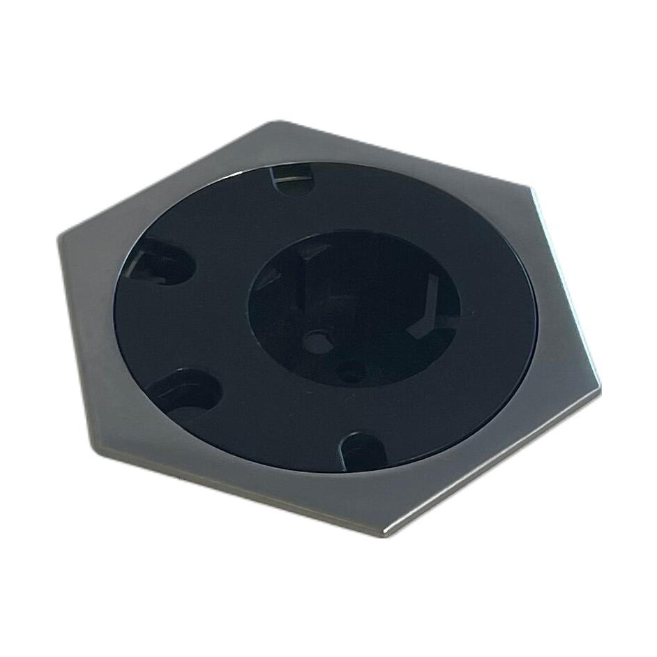 Skandiform Colt møtebord, hvit laminat, 140x140 cm