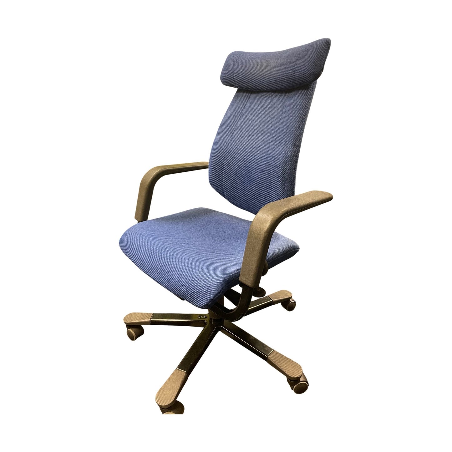 Kontorstol HÅG Credo med nakkestøtte, blå