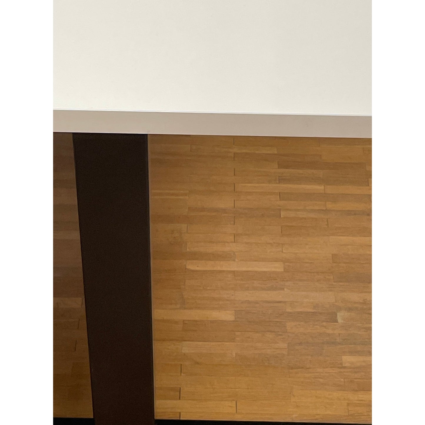 Møtebord, hvit plate, 180x100 cm