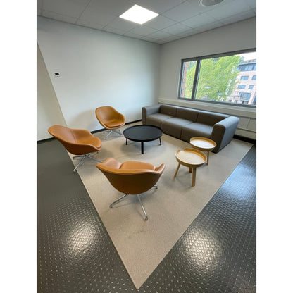 Beige loungeteppe fra HAY, 370x350 cm