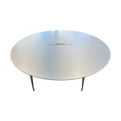 HAY møtebord, hvit laminat, 200x200 cm