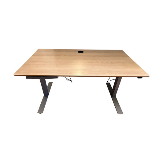 Elektrisk hev/senk skrivebord, 140x80cm