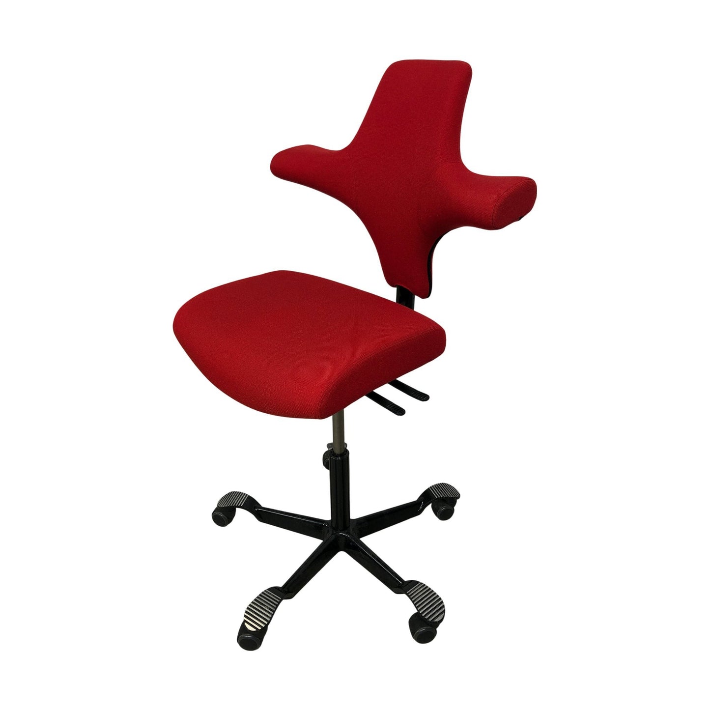 HÅG Capisco kontorstol, uten sadelsete, rød