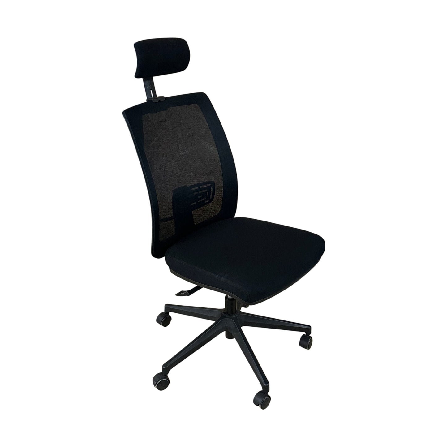 H2210N kontorstol uten armlener, svart