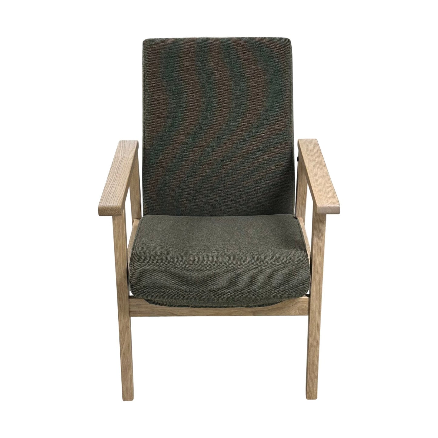 Zeta lenestol fra VAD, brun, lav rygg