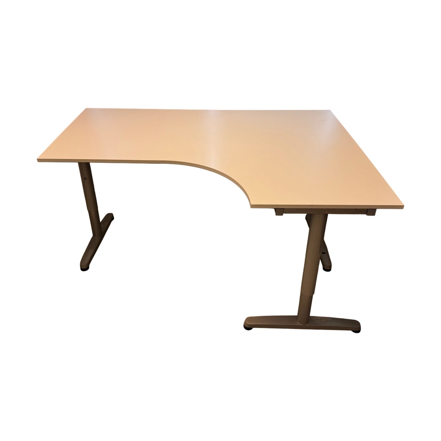 Galant skrivebord 160x120 cm, høyresving, IKEA