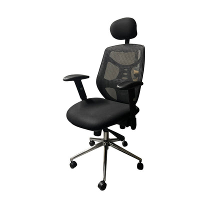 Kontorstol Polaris Executive fra Nautilus Designs, svart
