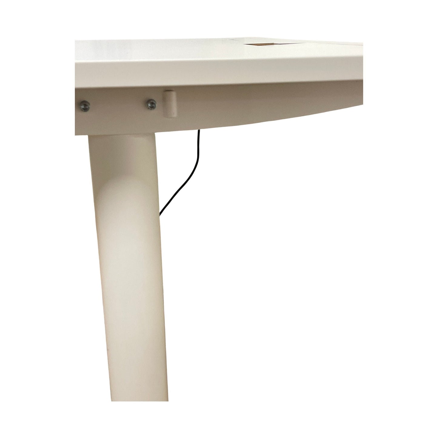 Dencon elektrisk hev/senk skrivebord, hvit, 120x80 cm