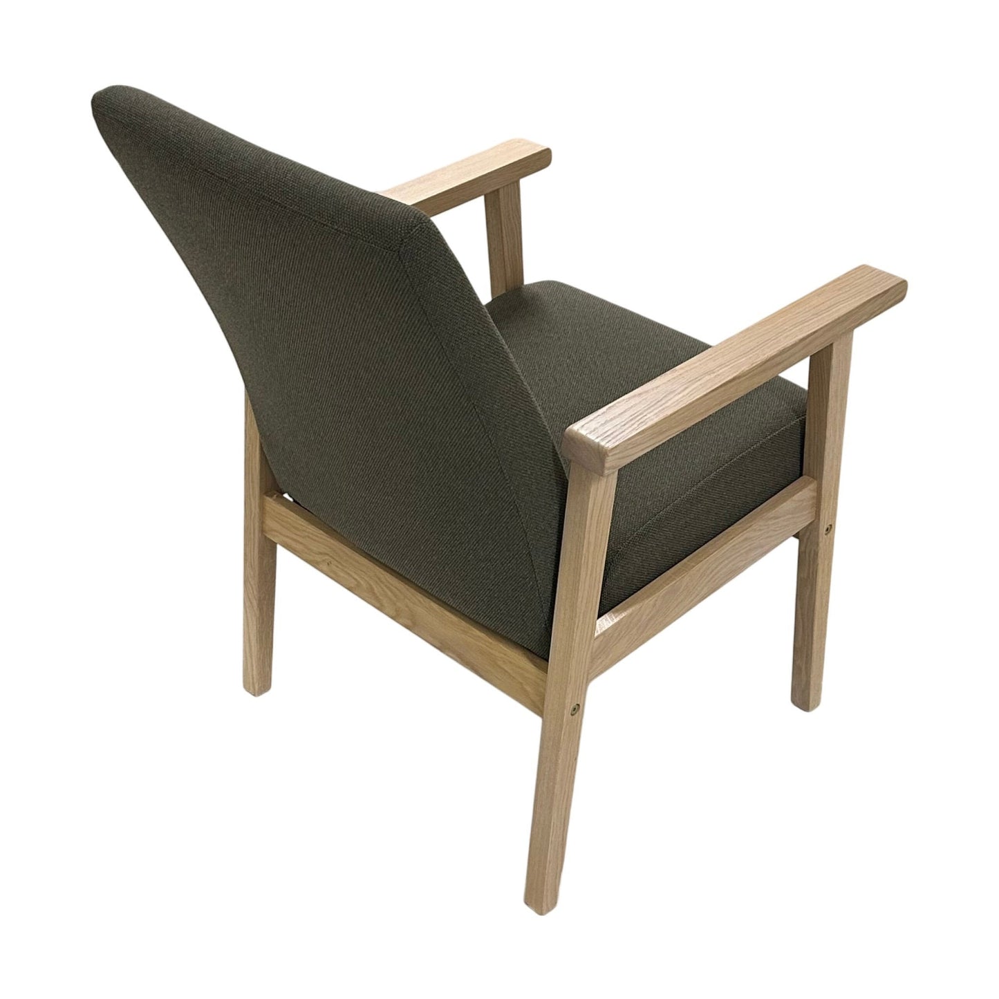 Zeta lenestol fra VAD, brun, lav rygg