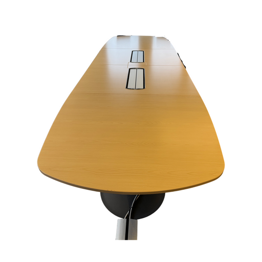 Møtebord, trefarget, 360x120 cm