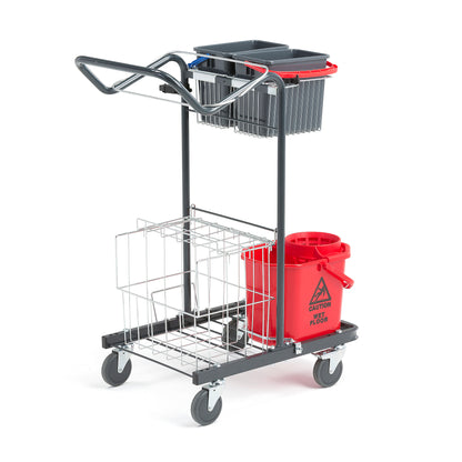 Rengjøringsvogn, L710 B430 H960 mm