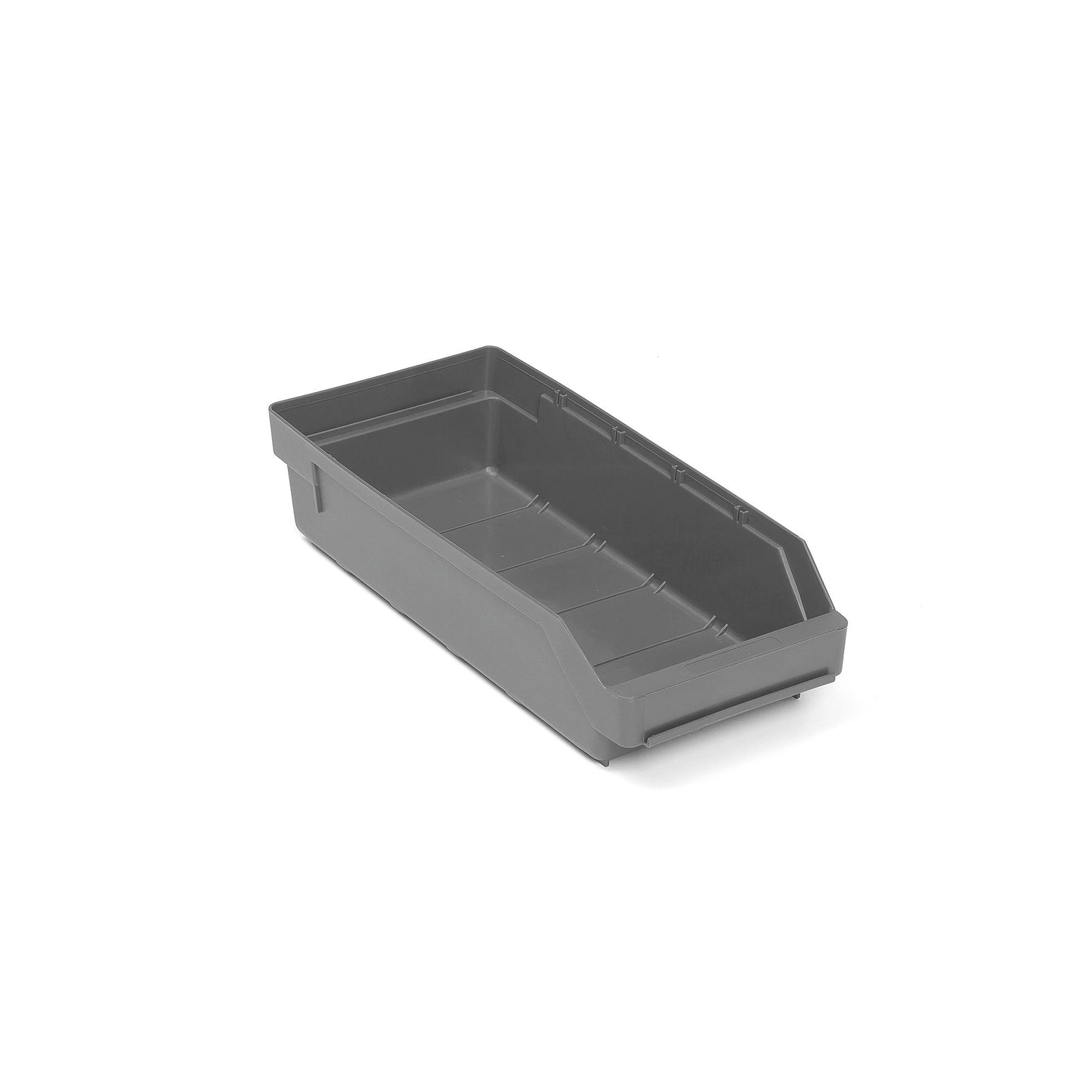 Smådelsbakke REACH, L400 B180 H95 mm, 20-pk., grå fra AJ Produkter