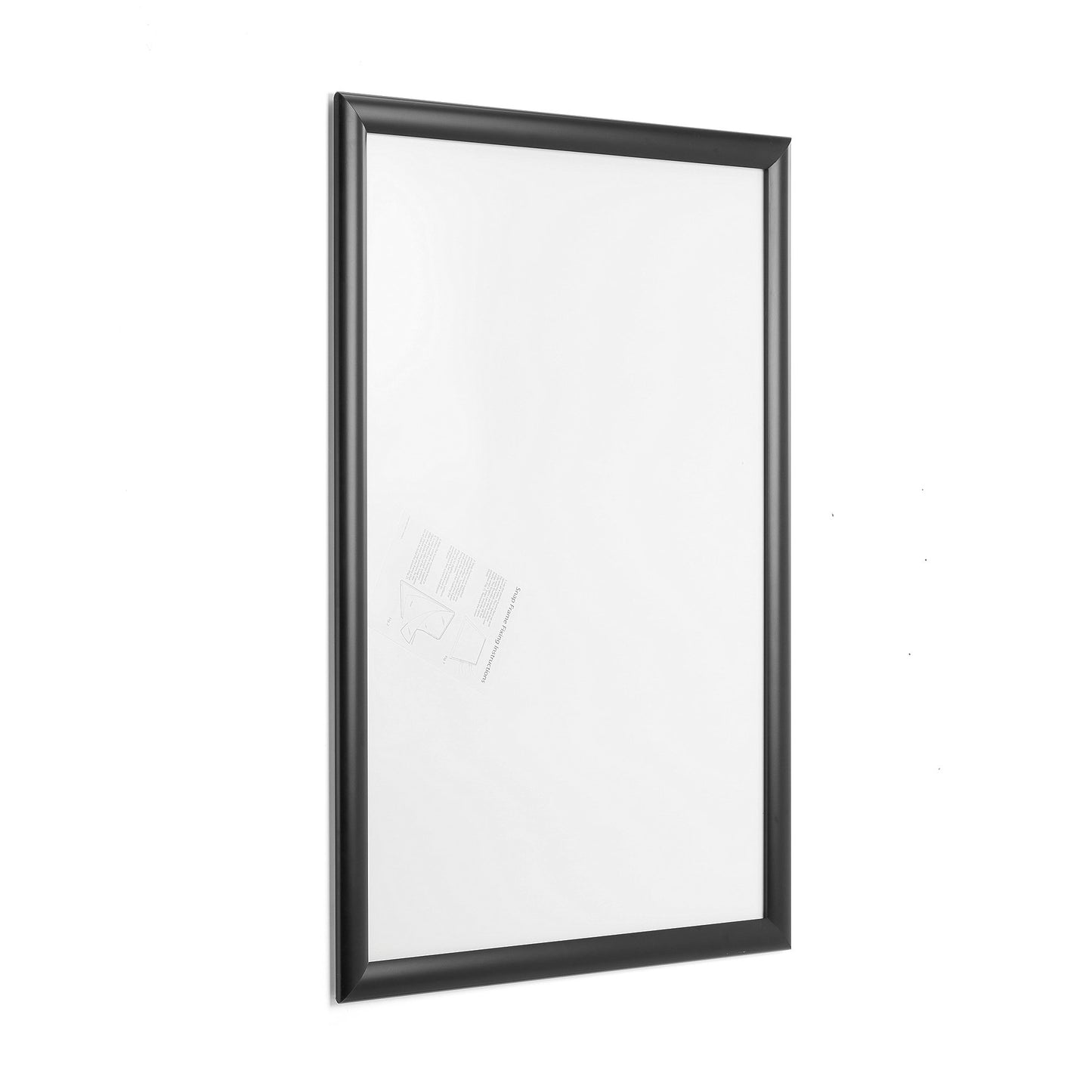 Reklametavle, 700x1000 mm, svart fra AJ Produkter