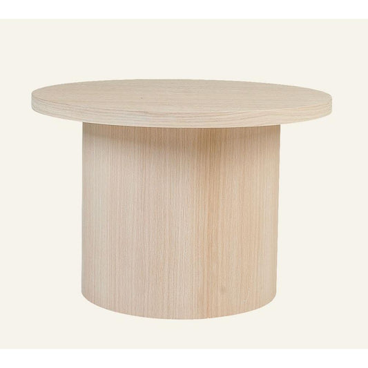 Selja sofabord fra Kid, eikefiner, Ø60 cm