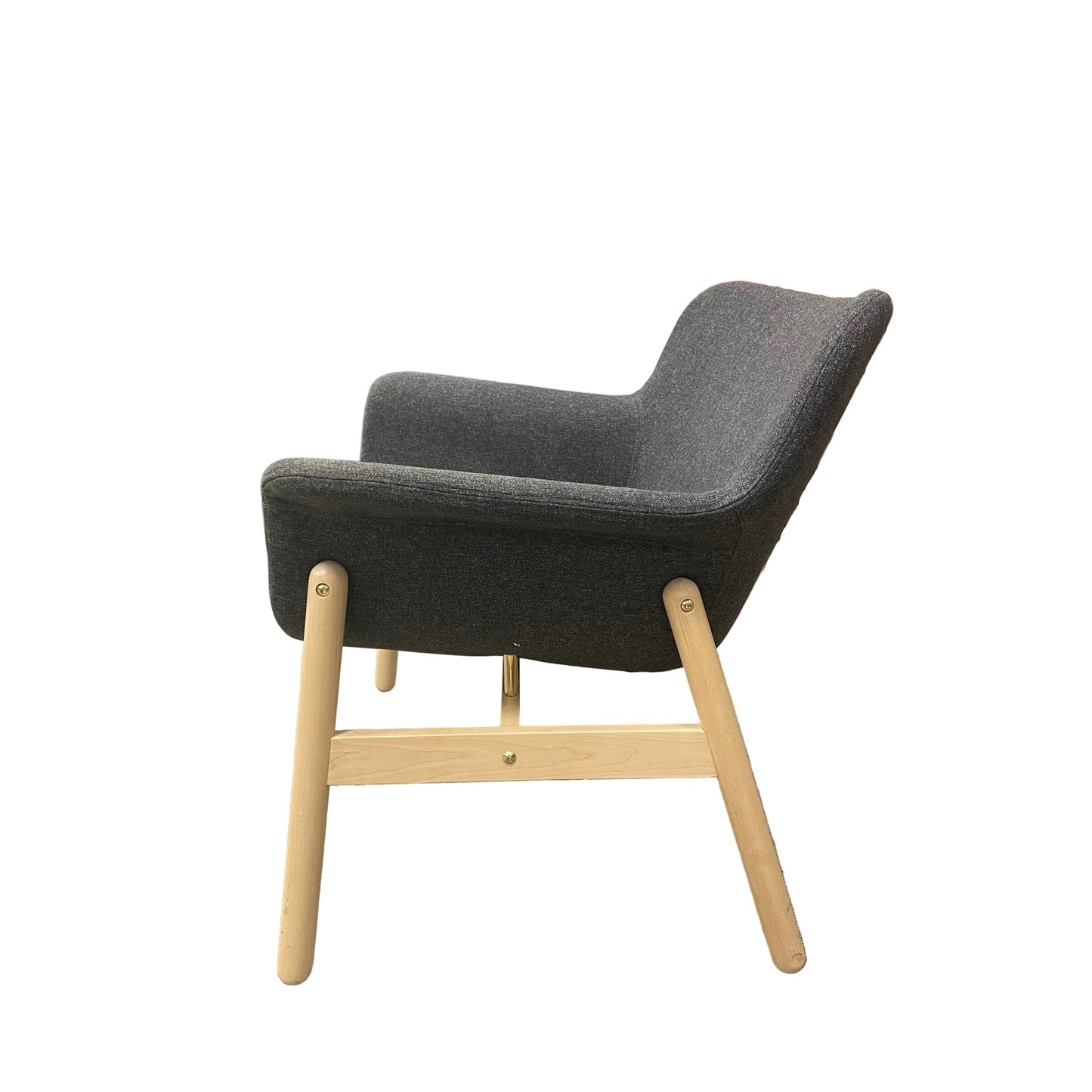 Vedbo lenestol fra IKEA, grå