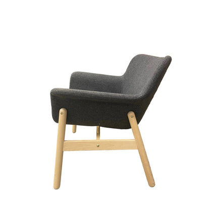 Vedbo lenestol fra IKEA, grå