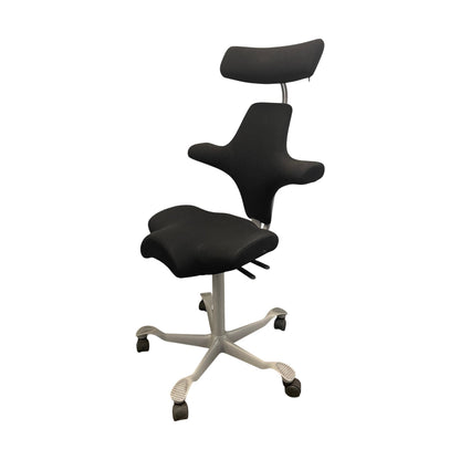 HAG Capisco 8107 kontorstol, svart stoff