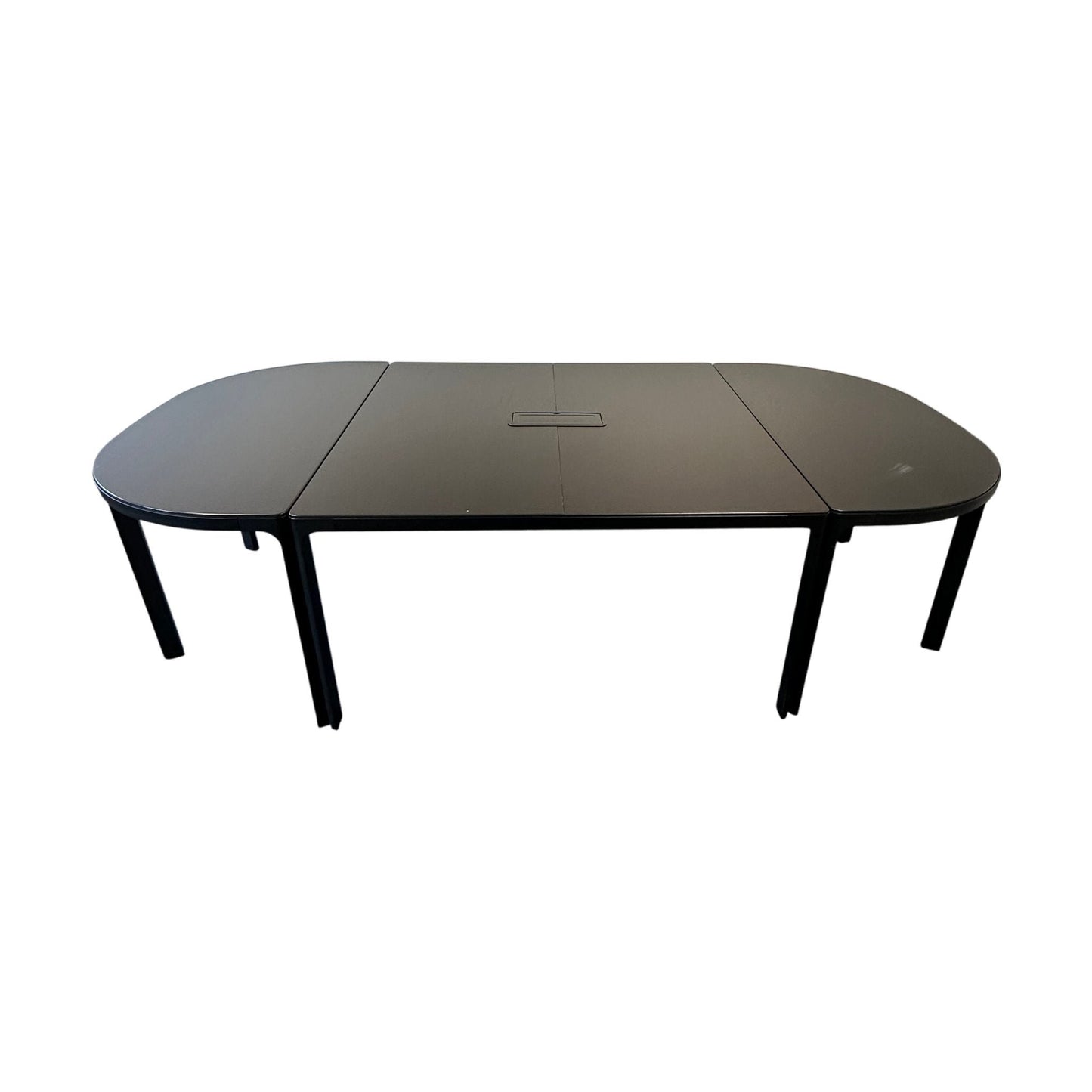 Bekant møtebord fra IKEA, svart laminat, 280x140 cm