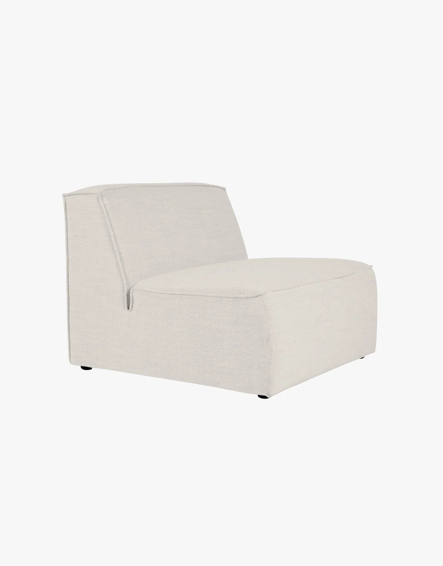 Isa Modulsofa 1,5 seter uten armlener natur - 90x93x73 cm