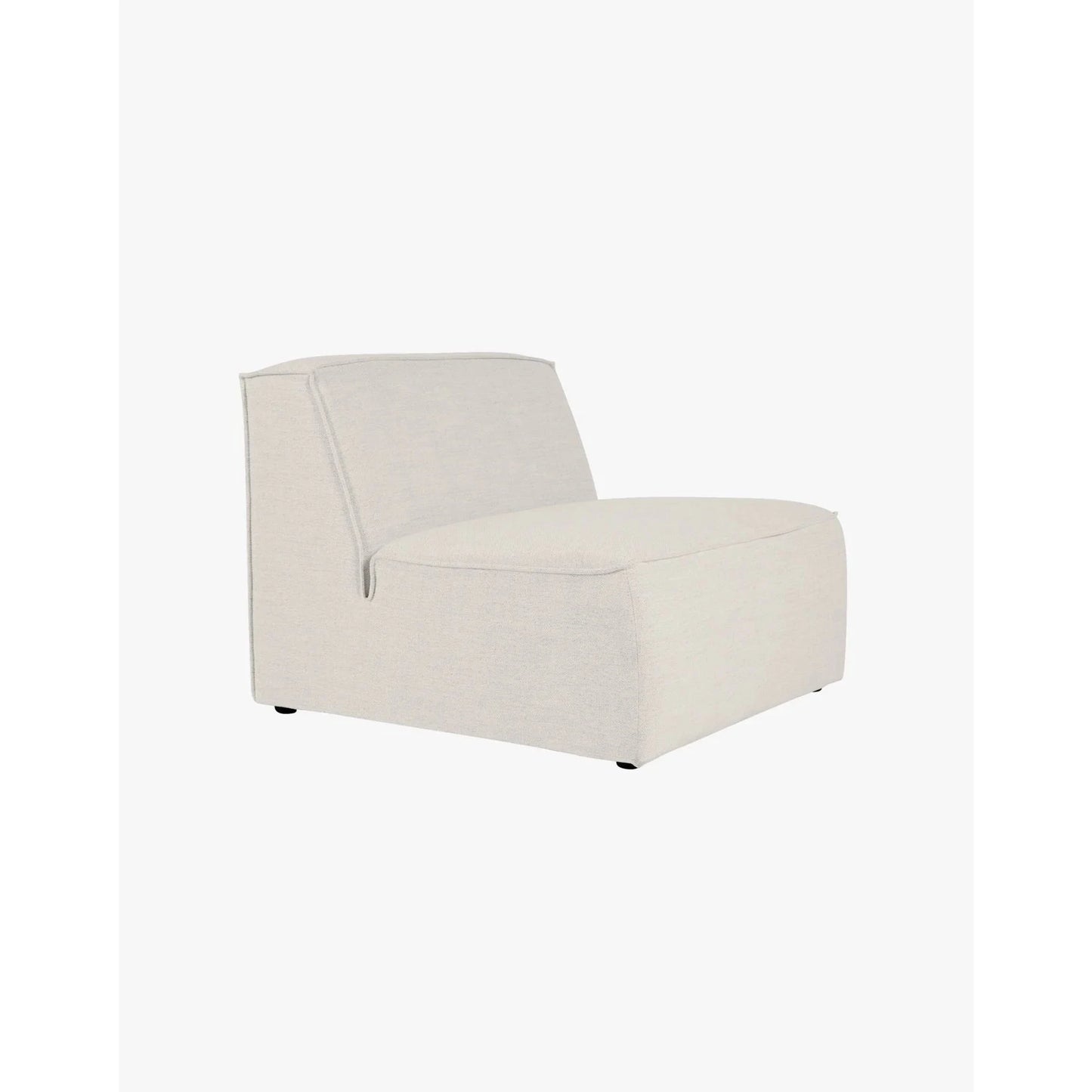 Isa, Forms & Objects, Modulsofa 1,5 seter uten armlener natur - 90x93x73 cm