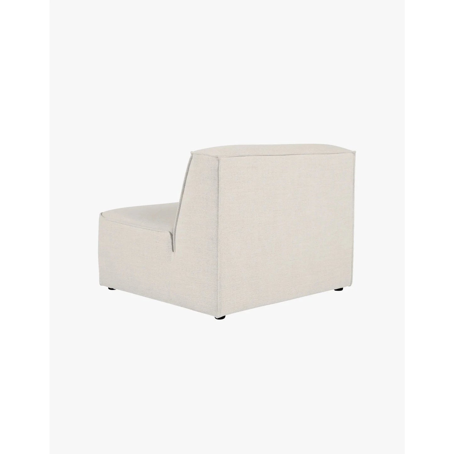 Isa, Forms & Objects, Modulsofa 1,5 seter uten armlener natur - 90x93x73 cm