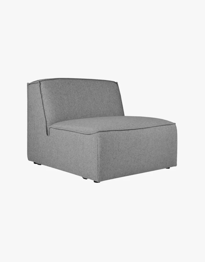 Isa modul fra Kid, 1,5 seter uten armlener, grå