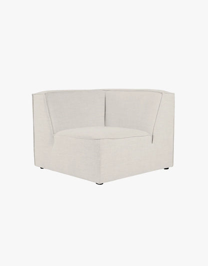 Isa Modulsofa hjørne natur - 90x93x73 cm