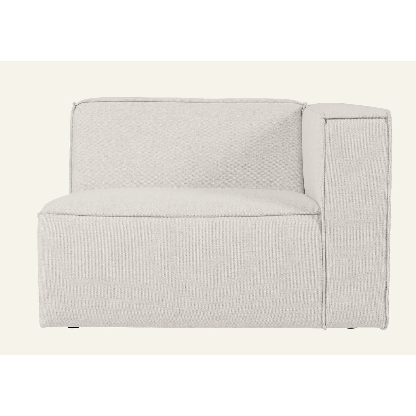 Isa Modul 1,5 seter armlene høyre natur - 110x93x73 cm fra Kid