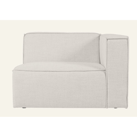 Isa Modul 1,5 seter armlene høyre natur - 110x93x73 cm fra Kid