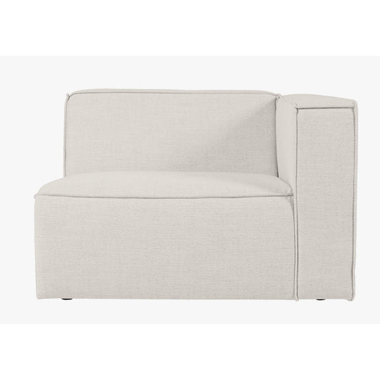 Isa Modulsofa 1,5 seter m/armlene høyre natur, 110x93x73 cm fra Kid