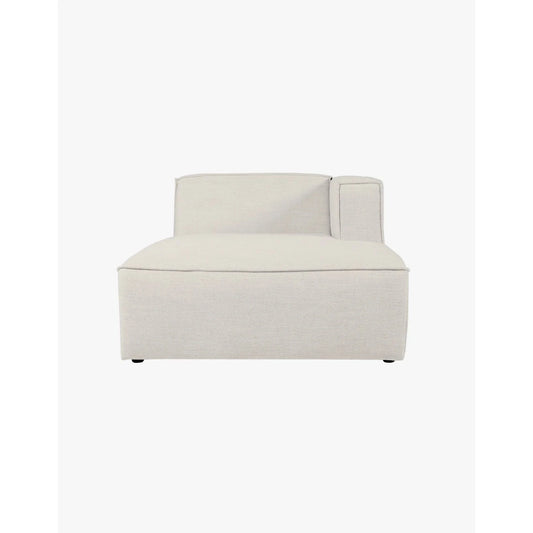 Isa, Forms & Objects, Modulsofa sjeselong høyre natur - 114x154x73 cm