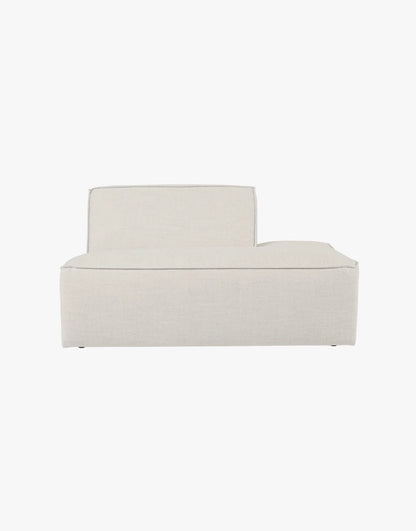 Isa Modulsofa åpen ende høyre natur - 134x93x73 cm