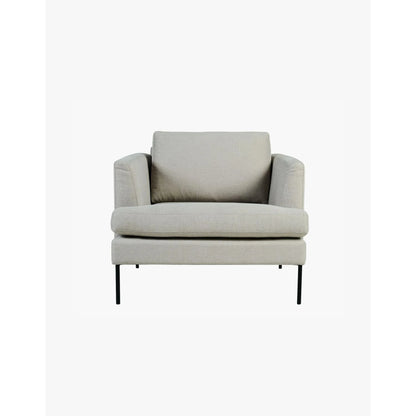 Ava Loungestol beige - 93x94x80 cm