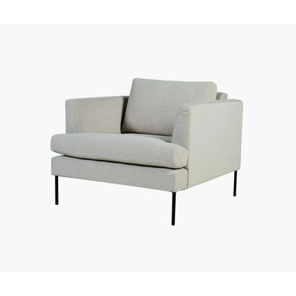 Ava Loungestol beige - 93x94x80 cm