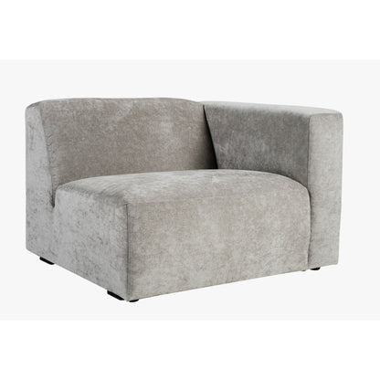 Juno Modulsofa 1,5 seter m/armlene høyre fra Kid, grå, helt ny