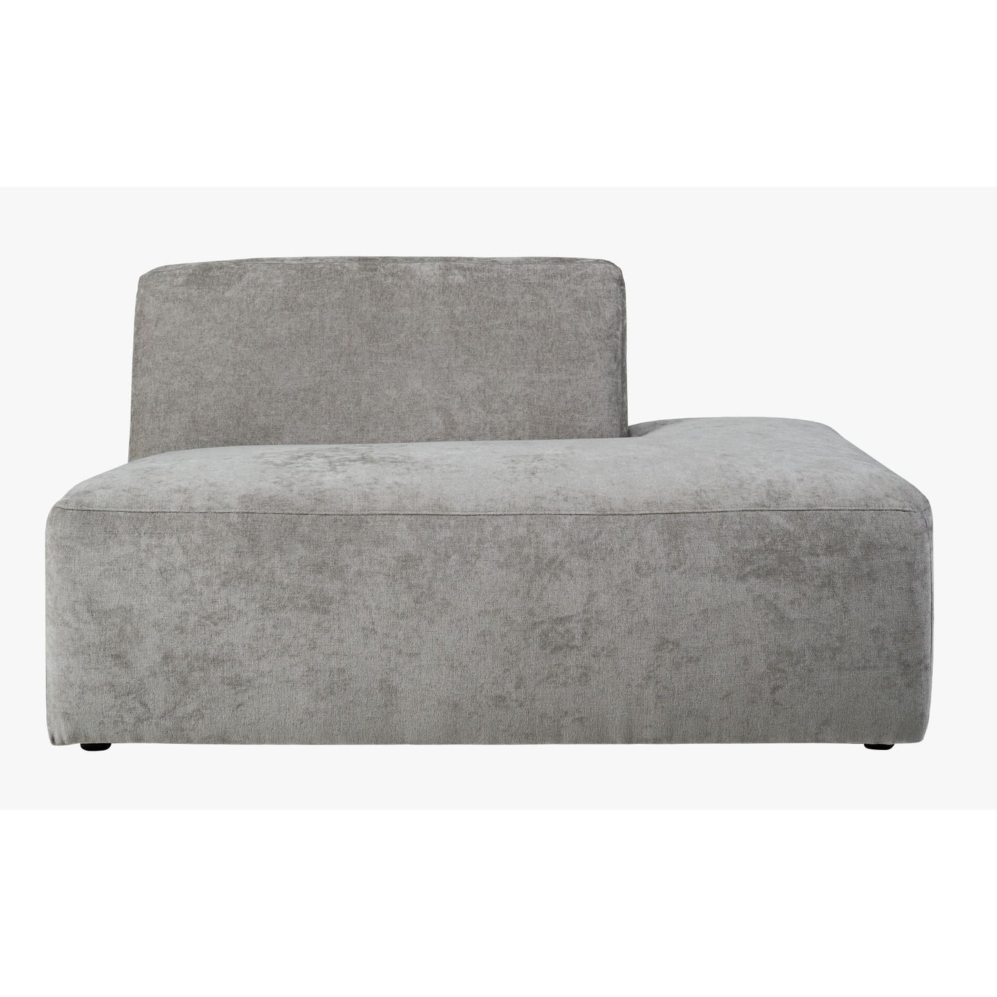 Juno Modulsofa åpen ende høyre grå - 134x93x73 cm fra Kid