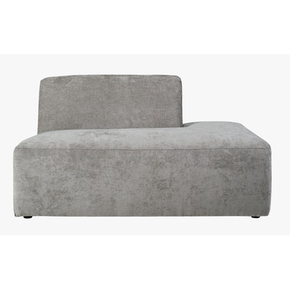 Juno Modulsofa åpen ende høyre grå - 134x93x73 cm fra Kid