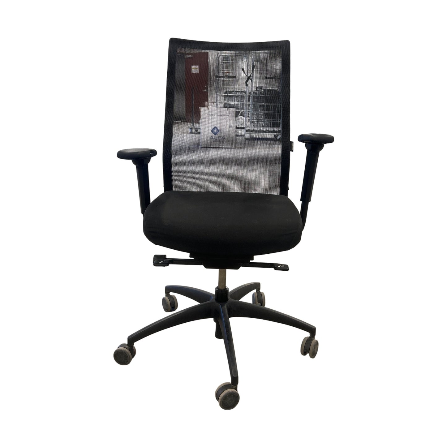 Kontorstol Wagner ErgoMedic 100-2, svart