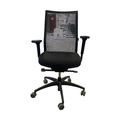 Kontorstol Wagner ErgoMedic 100-2, svart