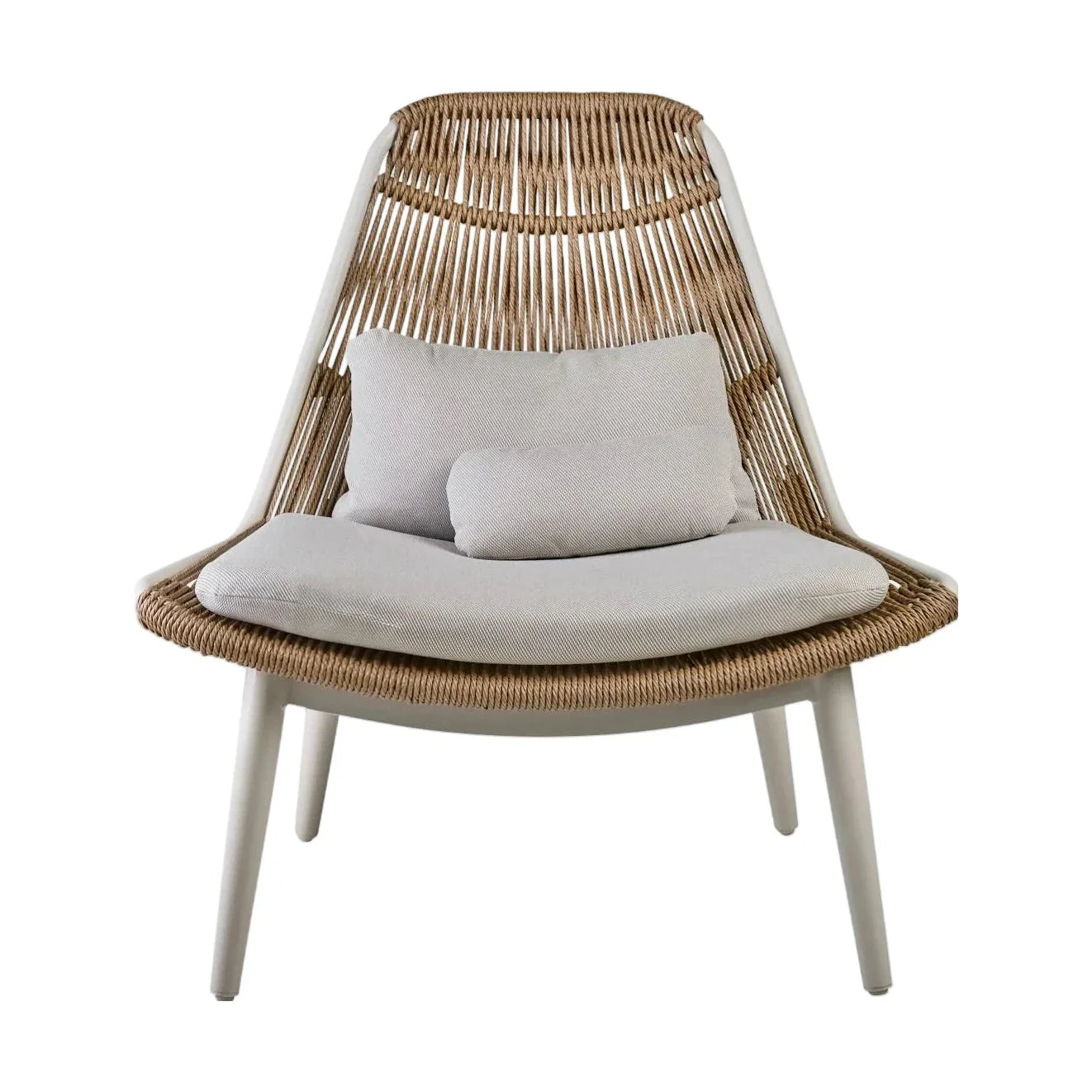 Verona loungestol i offwhite