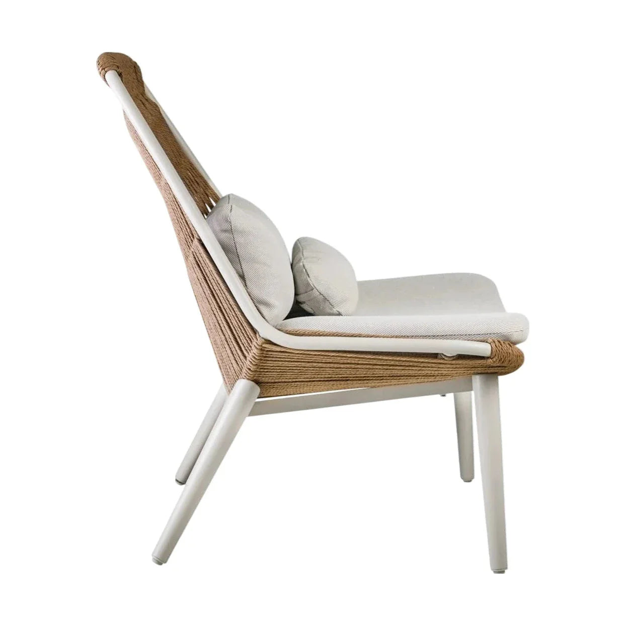 Verona loungestol i offwhite