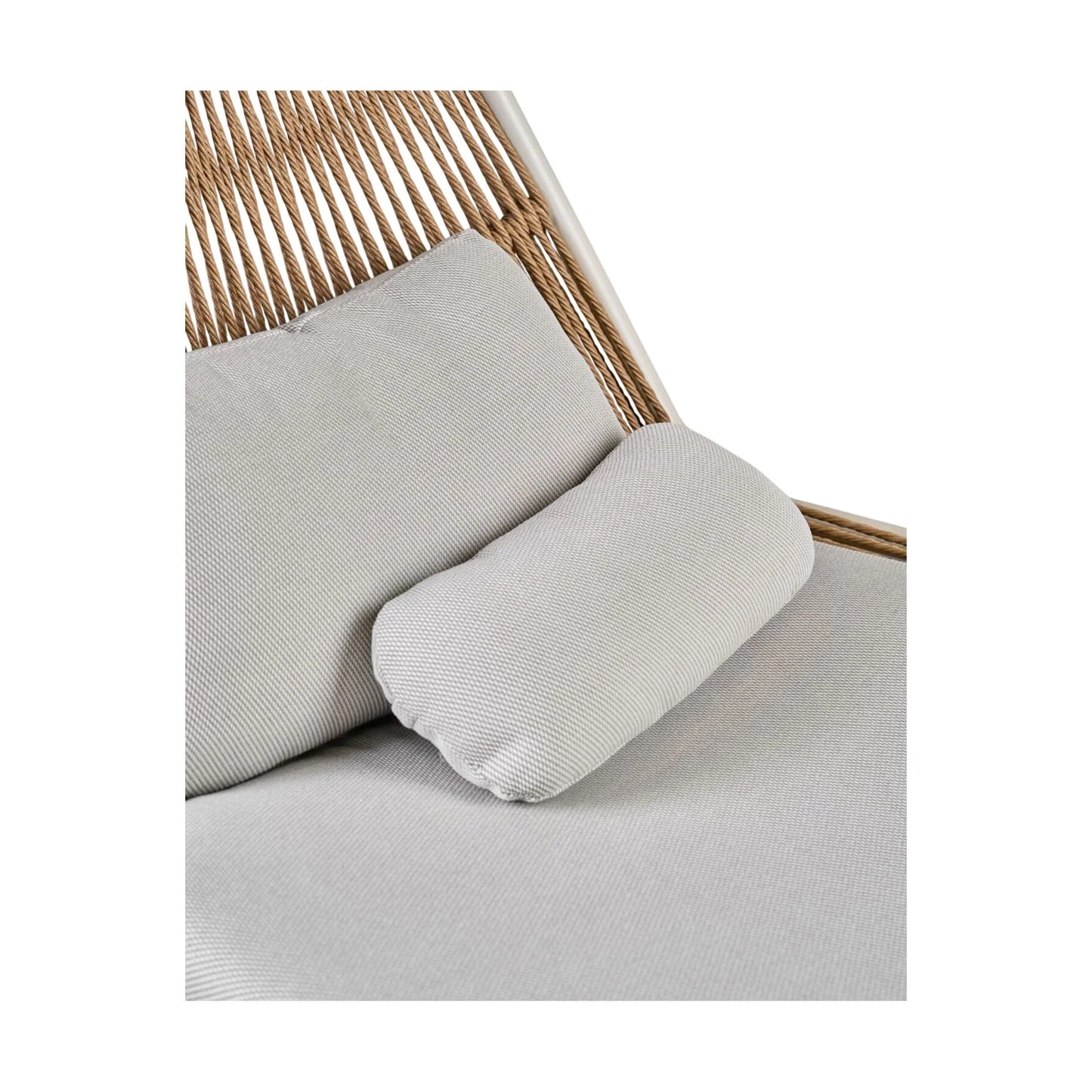 Verona loungestol i offwhite