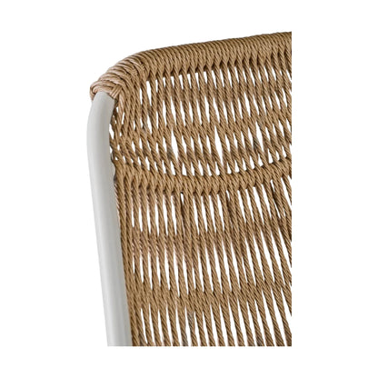 Verona loungestol i offwhite