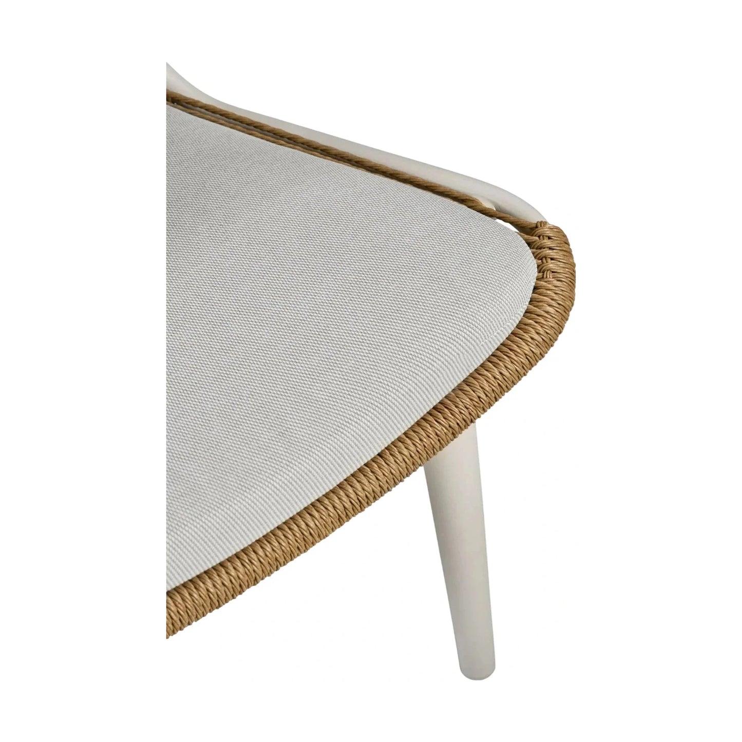 Verona loungestol i offwhite