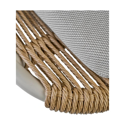 Verona loungestol i offwhite