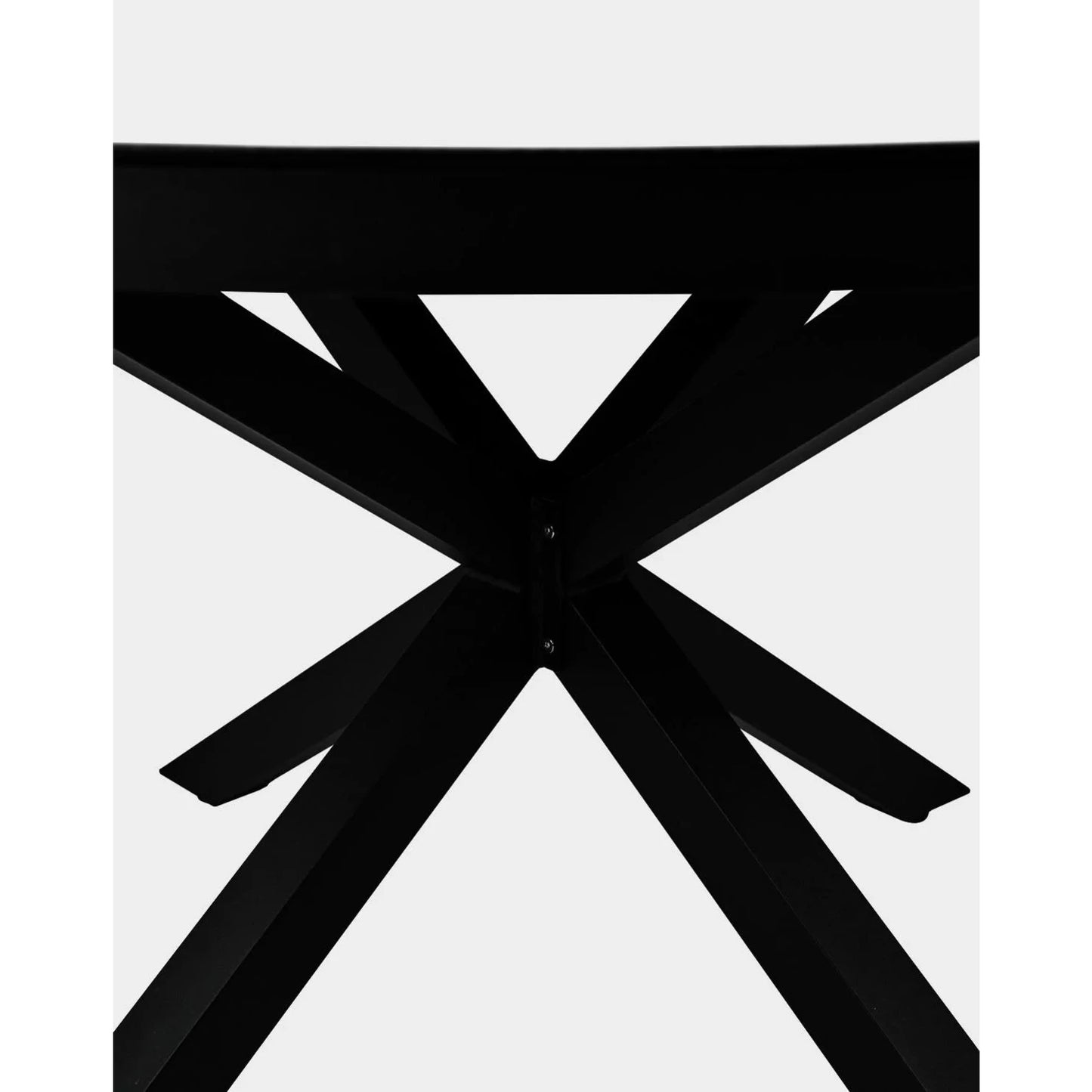 Alessandra Hagebord svart - ø140