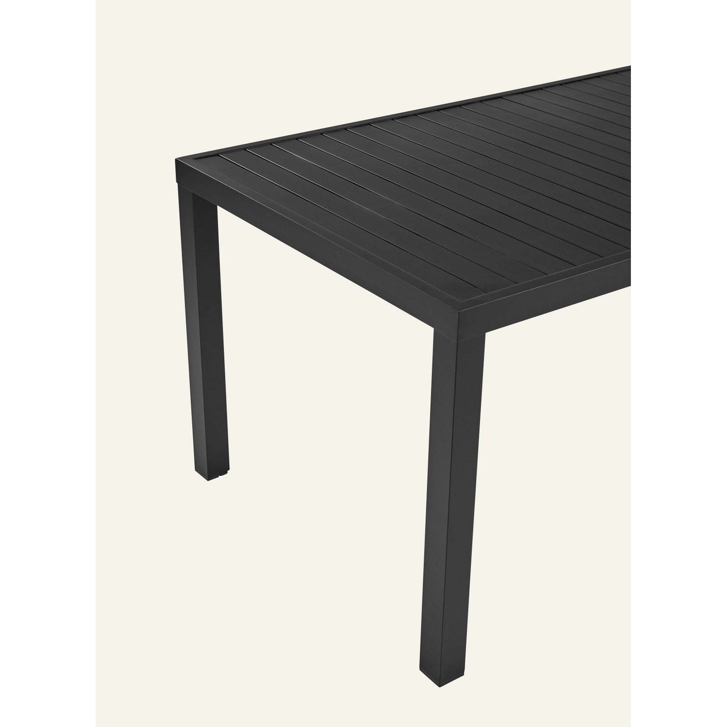 Arezzo Hagebord svart - 132,5x90x74 cm fra Kid