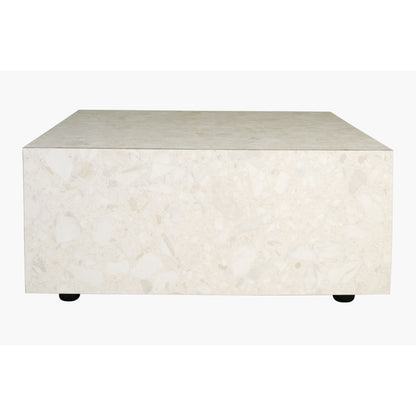 Hedda Sofabord fra Kid, multi beige, 75x75x35 cm