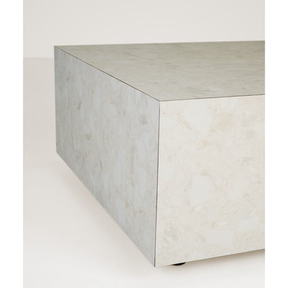 Hedda Sofabord fra Kid, multi beige, 75x75x35 cm