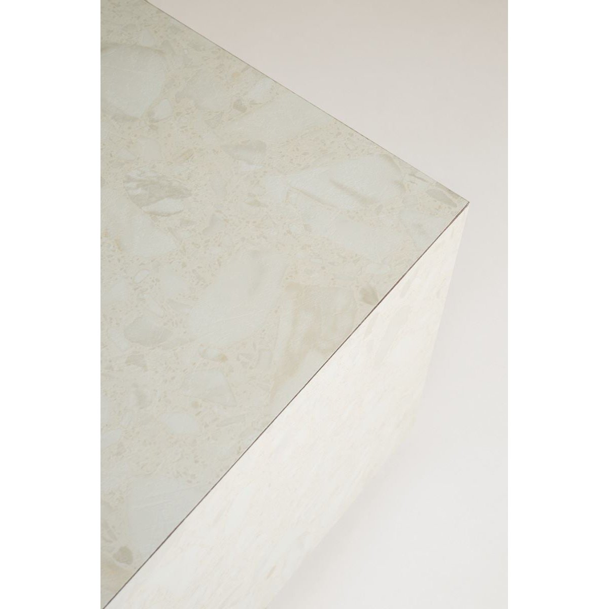 Hedda sofabord fra Kid, multi beige, 75x75x35 cm